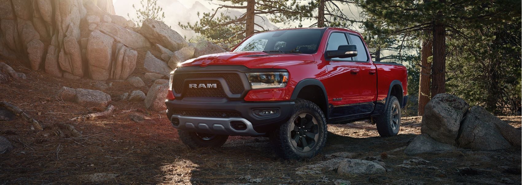 RAM 1500 Snipped in Red